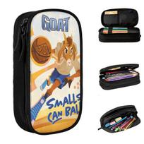 GOAT Movie 2026 Pencil Case Lovely Sports Comedy Pen Box Bag Girl Boy Big Capacity Students School Cosmetic Pencil Pouch 21x10.5x5cm beige