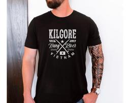 Kilgore Surf Club funny Retro Movie Unisex Jersey Short Sleeve Tee T-and kids tshirt 130 black