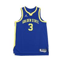 Jordan X NBA Collaboration NBA Golden State Poole Simple Comfortable Fashion Letter Sleeveless Basketball Jersey Men jersey Blue DQ0147-422 L yellow