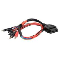 Pinout Cable for MPPS V13 V21 OBD OBD2 Diagnostic Adapter Triple Cores Cable Stable Performances 1 black