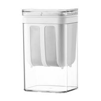 Graikiško jogurto gaminimo aparatas ir sūrio filtravimo indas Be BPA Jogurto filtras su nerūdijančio plieno tinkleliu 37oz Sandarus DIY jogurto rinkinys Nuimamas A white