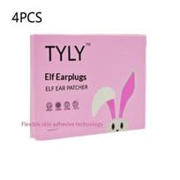 4/8/12/24/36PCS Cosmetic Ear Corrector Elf Ear Stickers Ear Supporters Self Adhesive Cosmetic Ear Stickers Invisible Ear Sticker pink