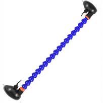 Car Dent Repair Dual Suction Cup Adjustable Flexible Arm Support Bracket with Universal Joint for Inspection Mirror Reflector Holder one size mėlyna