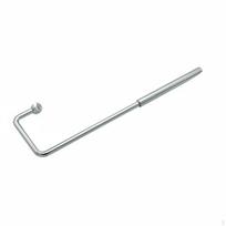 Piano Spoon Adjustment Wrench Professional Grade Bender Angled Design Spinet Action Tool gray