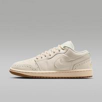 Air Jordan Wmns 1 Low SE 'Chalk Metallic Gold' 37.5 white