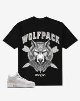 Wolf Pack Oversized T-Shirt 3XL gray