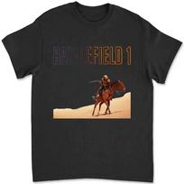 Battlefield 1 Famous Fps Game Logo T-shirt 92G8 XXXL beige