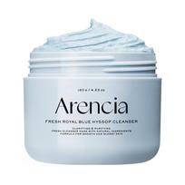 Arencia Fresh Royal Blue Hyssop Mochi Cleansing Soap Purifying Refreshing 120g white