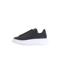 Alexander McQueen Oversized Sneaker Low top Skateboard Shoes Men's Black White 553680WHGP51000 40 black