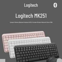Logitech MK251 Wireless Bluetooth Keyboard and Mouse Combo