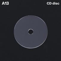 Mini Nfc Functional Cd Disc Case Key Chain Peripheral Album Key Holder For Diy Backpack Pendant A13 black