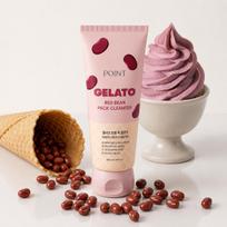 POINT Gelato Red Bean Pack Cleanser 100ml – Wash-Off Pack & Facial Cleanser gray