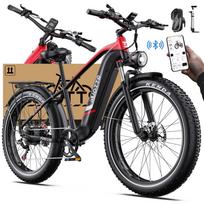 DUOTTS F26 Lite Elektrinis dviratis Suaugusiems 500W Variklis E-BIKE 3,2 colio 48V 18AH Baterija 26 colių Padanga 50Km Maksimalus Atstumas 90Km Priekinė šakė hidraulinė pakabos sistema