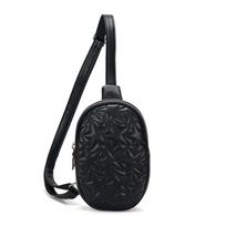 „Crossbody“ sportinis krūtinės krepšys, moteriškas „Pentagram“ lauko jodinėjimas žygiams Lengvas vandeniui atsparus daugiafunkcis PU krepšys gray