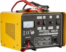 Automatinis automobilinis akumuliatorių įkroviklis Kraft&Dele KD1923, 12 V ir 24 V, 30 A