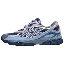 ASICS Gel NYC Blue Pink Silver 1203A785-400 41.5 gray
