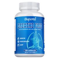 Chelidonium quercetin complex capsules, containing Cordyceps sinensis extract, support lung cleansing. 120 blue