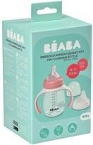 Vaikiška gertuvė Beaba, 210 ml, 4 mėn., skaidri sp./rožinė sp.