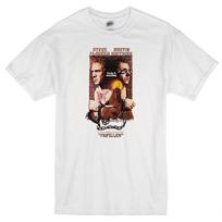 PAPILLON MOVIE POSTER STEVE MCQUEEN DUSTIN HOFFMAN 1973 MOVIE T-shirt 3XL brown