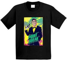 Point Break 80s Action Movie Unisex T-Shirt Graphic Tee XL blue