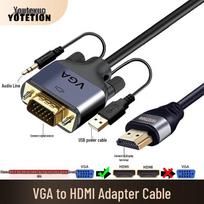 YOTETION VGA to HDMI Converter Cable 10m