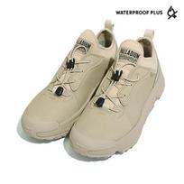 [Palladium] Off-Grid Leather Waterproof Pelican Beige Sneakers [74064-217-M] 250 beige