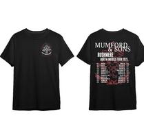Mumford amp Sons Rushmere North America Tour 2025 short sleeve shirt KV40360 XXL gray