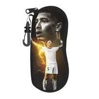 Bellinghams Glasses Case Unisex Fashion Accessories Soccer Football Eyeglasses Storage Box Small Eye Contacts Case One Size black