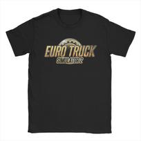 Euro Truck Simulator 2 Logo T-shirt M beige