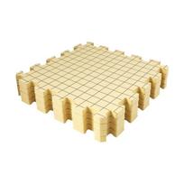4Pcs 12.6x12.6Inch Knitting Blocking Mat Foam Blocking Board For Granny Square Making Stitching Needlework Positioning geltona