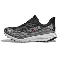HOKA ONE ONE Stinson 7 Slip Resistant Abrasion Resistant Low top Trail Running Shoes Men's Black 1141530-BCKT 44 juoda