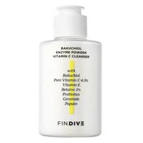 Findive Bakuchiol Enzyme Powder Vitamin C Cleanser, 40g, 1 pcs white