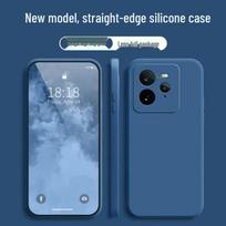 Realme GT7 Pro Solid Color Magic Cube Liquid Full Coverage Drop-Proof Soft Case Realme GT7 Pro [1 Case] karališkos mėlynos spalvos