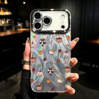 Cartoon Animal Gauze Phone Case for Huawei Pura 90/Mate 80 50, Heart Design, Female-Friendly Pura 70 Pro white