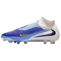 Nike Phantom 6 Atsparūs trinčiai futbolo bateliai Unisex Mėlyni Balti HQ2328-400 45 balta