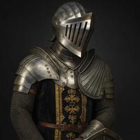 Rankų darbo viduramžių riterio pusės šarvų kostiumas Dark Soul Larp Cosplay Dovanų elementas black