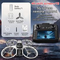 Z4 Drone 4k 8K HD Camera WIFI GPS Obstacle Avoidance Aerial Photography Brushless Motor Foldable Rc Aircraft Quadcopter Kid Toy 4K+1 battery