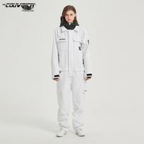 Unisex Adult Ski Suit: Windproof, Waterproof, Warm Snowboard Set for Couples L balta