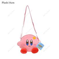 Star Kirby Plush Cute Kirby Shoulder Bag Handbag Coin Purse Storage Bag Soft Stuffded Plushie Doll Girl'S Children'S Day Gifts pink