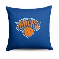 1pc NBA Knicks Double Down Printed Multicolor Throw Pillow 18X18 30X30CM blue