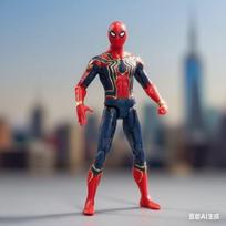Spider-Man Action Figure, Light-Up Articulated Hero Model Toy, Avengers Infinite War Collectible for Kids Clawless spider-man 1pcs