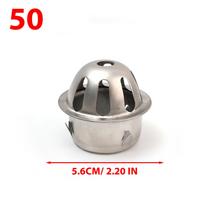 50/60/75/80/90mm Lauko stogo latako dangtelis Nerūdijančio plieno drenažo dangtelis Užsikimšimą stabdantis grindų latako dangtelis Lietaus vamzdžių dangteliai Reikmenys 1pc gray