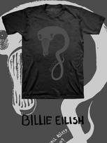 Billie Eilish T-shirt L gray