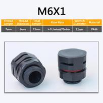 New Waterproof Vent Plug M5 M6 M8 M12 M16 Nylon Air Vent Pressure Reducing Valve New
