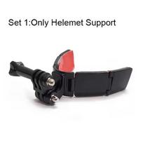 For Gopro 13 9 10 12 Accessories Helmet Base Mount Adjustment Riding Moto Support For Go Pro Hero DJI OSMO Action 4 Sport Camera black