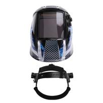 A96I-Welding Helmet Large View Welder Mask True-Color Lens For Arc Weld Grind Cut Welding Mask Power Auto Darkening gray