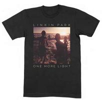 Linkin Park Unisex Tshirt One More Light (Black) S gray