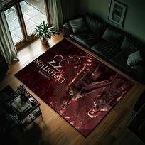 Žaidimas C-Clair Obscur Expedition 33 Mažas kilimėlis Lovos šonas Virtuvė Vonios kambarys Svetainė Namai Miegamasis Grindų kilimėlis Durų kilimėlis 40cm x 60cm black