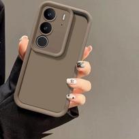 Skirta Realme C75 dėklas Realme C75 4G telefono dėklas Realme C75x Kritimo apsauga Prabangus saldainių matinės spalvos minkštas dangtelis realme C75 gray
