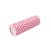Didelio tankio jogos „Pilates“ putų volelis „EVA Foam Fitness“ jogos kolonėlė „Fitness“ 30*8cm rožinė